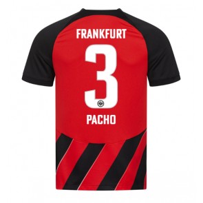 Eintracht Frankfurt Willian Pacho #3 Domaci Dres 2023-24 Kratak Rukavima